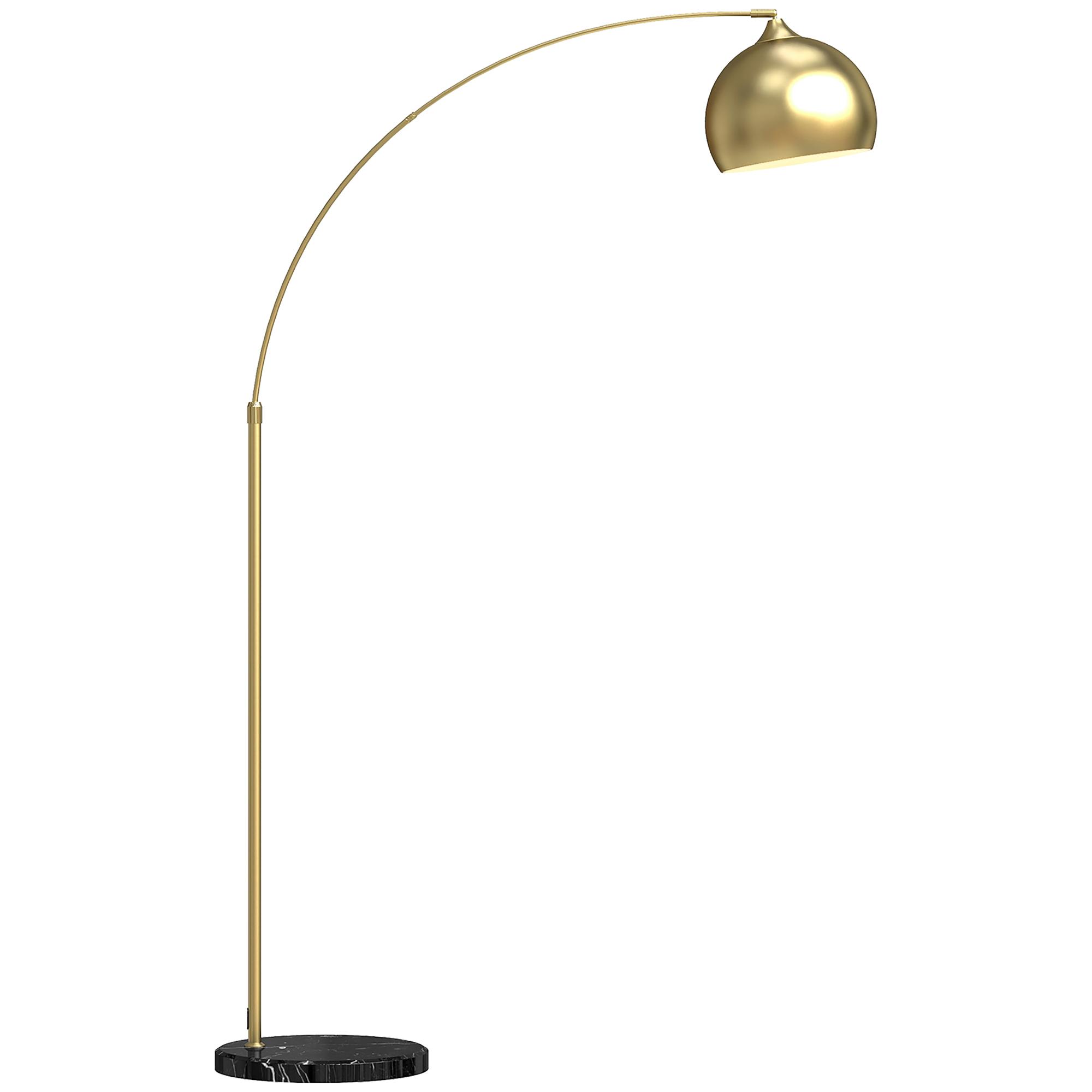 Arc Lamp, Floor Lamp, Height-Adjustable, Foot