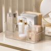 Transparent Storage Container Removable Dividers Organizing Box Home Supplies Display Rack  Makeup