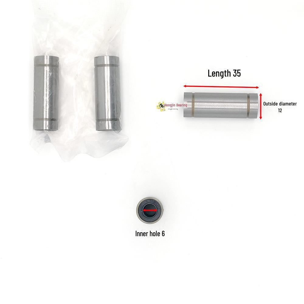Extended Linear Bearings Sale: LM8UU, LM8LUU, LM6LUU, LM10LUU, LM12LUU
