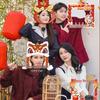 Lilang Year of the Snake Festive Photo Booth Prop Frame