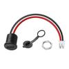 Type-C Female Socket with Dust Cap to 2.0 Terminal 1007 24AWG Waterproof Power Cable