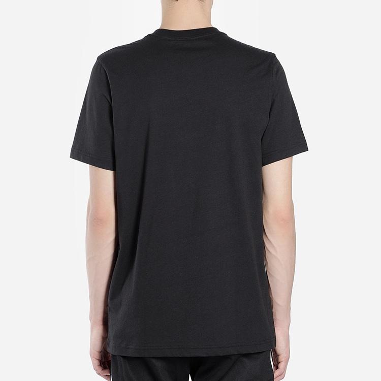 adidas Originals Casual Printing Pocket Round Neck Short Sleeve Black Men's DX3658