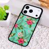 Butterflies Hibiscus Flowers Phone Case for iPhone 17 Air 16 15 11 12 14 13 Pro Max Shockproof Cover