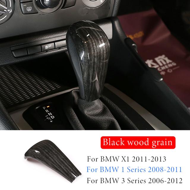 Kryt hlavy radiacej páky, nálepka s ozdobnou lištou, pre BMW 1 3 Series x1E48 E61E64 E65 E85 E86 E83 E53 E81 E82 E87 E90 E91 E92