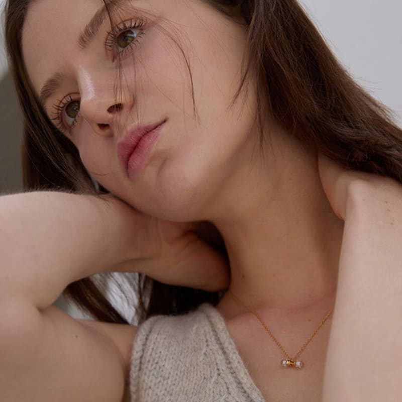 PAIGEFLYNN JEWELRY [925 Silver] Falling Dew Necklace