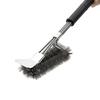 Grill Brush and Scraper Best BBQ Cleaner Perfect Tools for All Grill Types Barbecue Accessories Stainless Steel Cleaning Brush