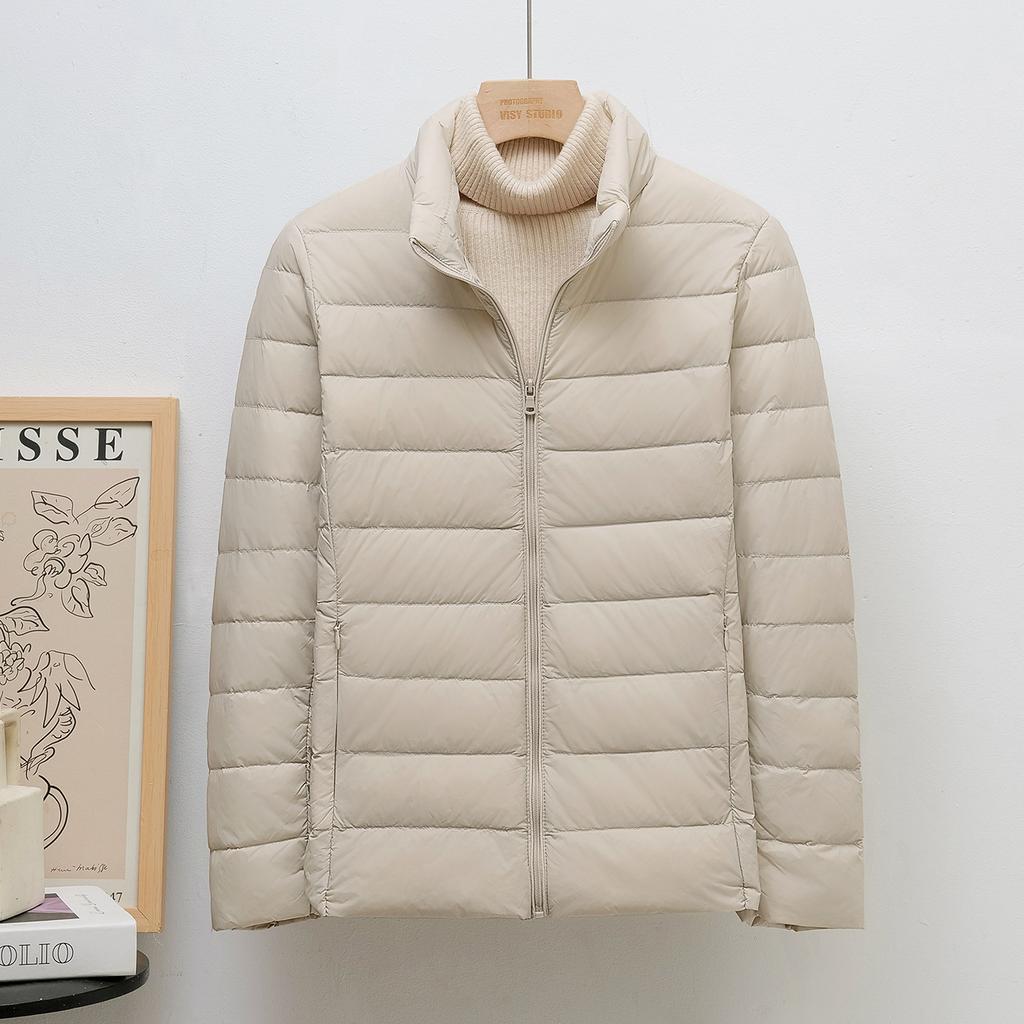 Thin Down Jacket Women's Short Models, New Models In the New Year, Large Size, Anti-season Clearance, White Duck Down, Light Jacket, Winter E