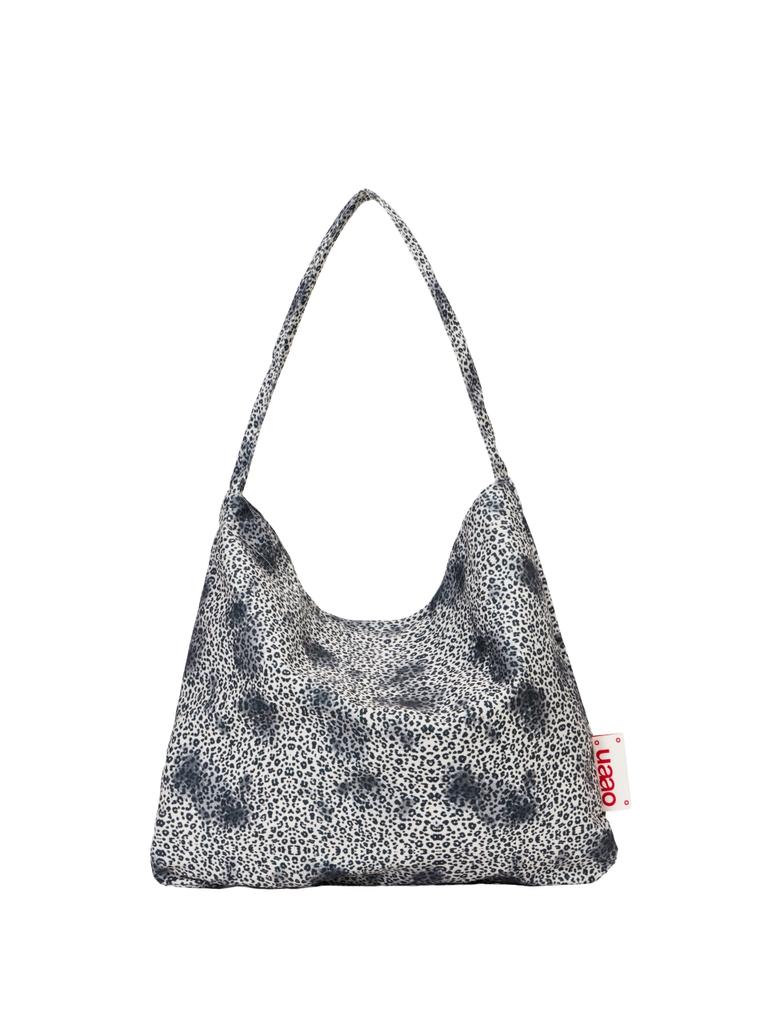 Uaao Chilo Basic Cotton Eco Shoulder Bag (Black Leopard)