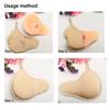 Silicone Breast Protective Pocket For Mastectomy Spiral Hook Portable Prosthesis Breast Protection Bag S/M/ L/Xl Size