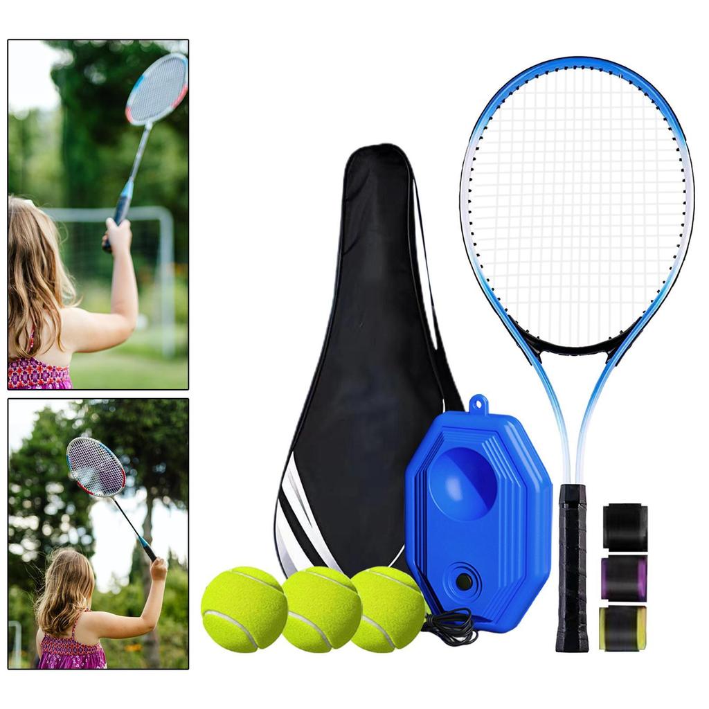 Tennis Train Rebound Ball Tennis Rebounder Set Practical Tool Solo Training Self Practice for Game Park Beginners Exercise