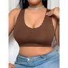 Women S Front Closure Breastfeeding Bra Plus Size Seamless Breathable Underwear