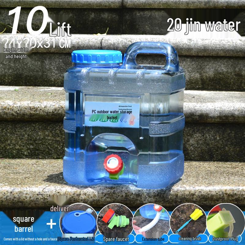 Large Capacity Outdoor Car Water Storage Tank for Drinking and Household Use