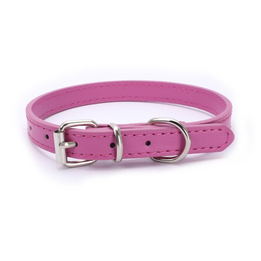 Light Plate Dog Collar Alloy Tube Buckle Dog Chain