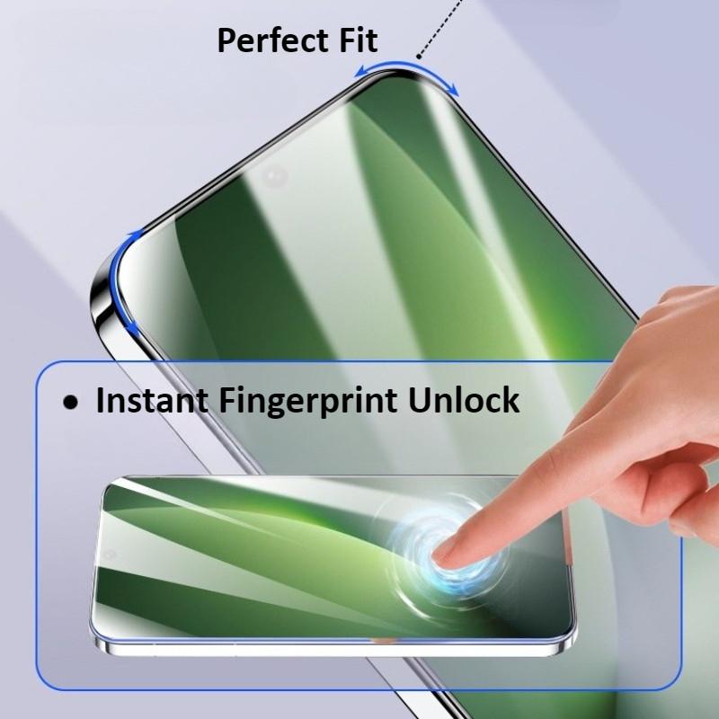 Para Honor Magic 8 7 6 5 Pro Vidro Temperado Transparente Livre de Pó Para HONOR GT X70 X60 X50 Pro X70i X60i Power Protetor de Tela de Instalação Automática