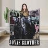 2025 Band 20 Music Legend Anniversary Tour Jonas Brothers Blanket  Warm Plush Throw Blanket For Students Living Room Bedspread
