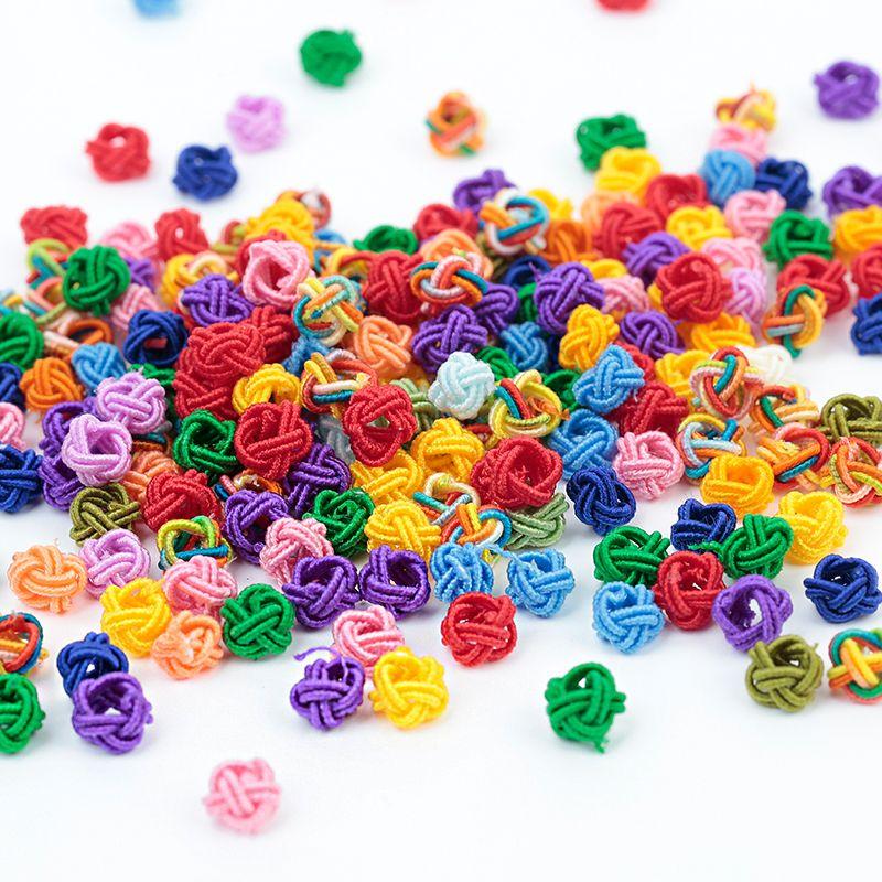 

Pineapple Buckle Coil Wire Knot Handicraft DIY Material Clasp Braiding Thread Bracelet Strand Carrying Strap Spacer Beads Button Accessories Ring Color mixing