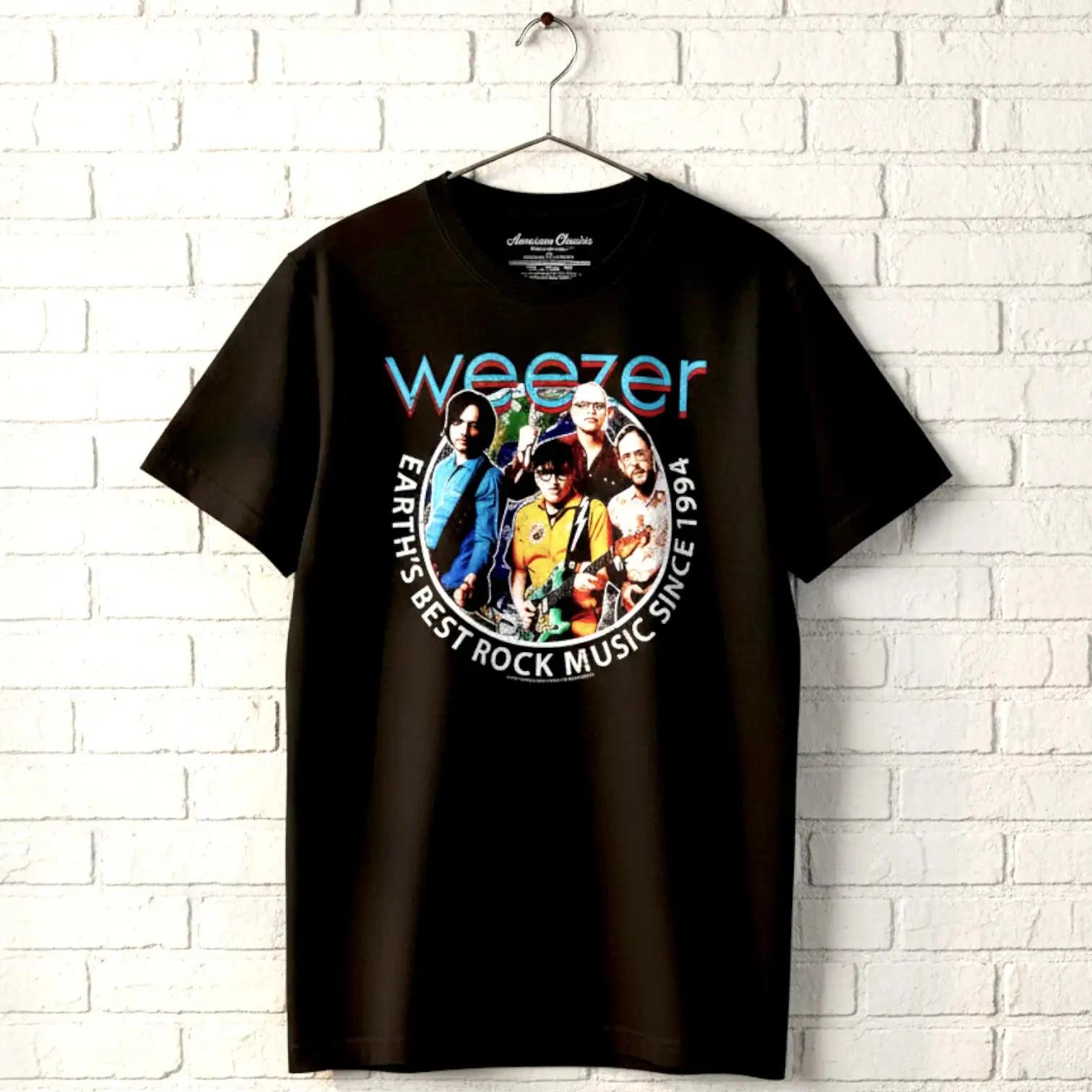 Weezer Earth s Best Rock Music Men s T Shirt XXL
