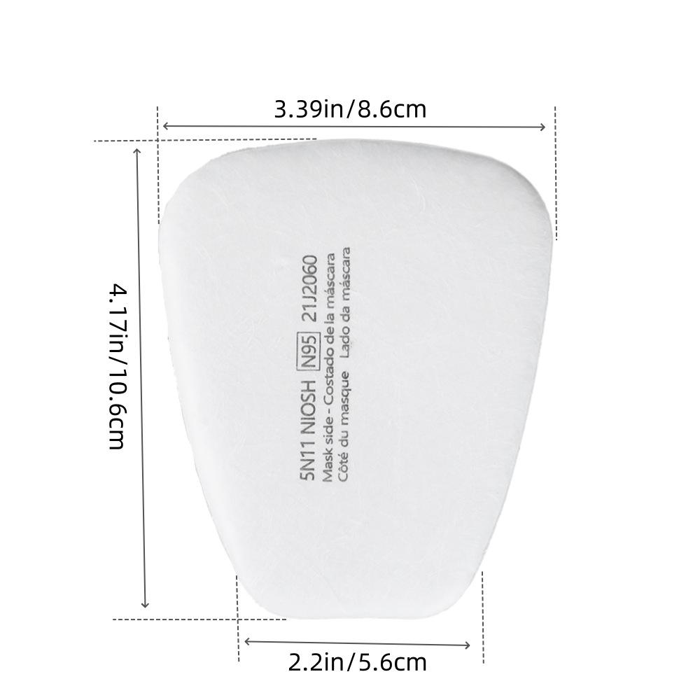 10/20pcs KN95 Pre-filter 5N11 Filter Cotton Dust-Proof For 6200/7502/6800 Dust Mask Respirator Painting Spraying Accessories