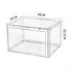 Basketball Storage Box Side Open Display Shoes Case Drawers