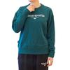 Puma Team Crew Letter Print Round Neck Pullover Knit Sweatshirt Women Sweatshirt Green 623482-43