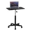 Mobile Height Adjustable Laptop Desk with Wheels