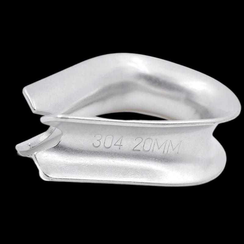 Haobu 304 Stainless Steel Wire Rope Thimble