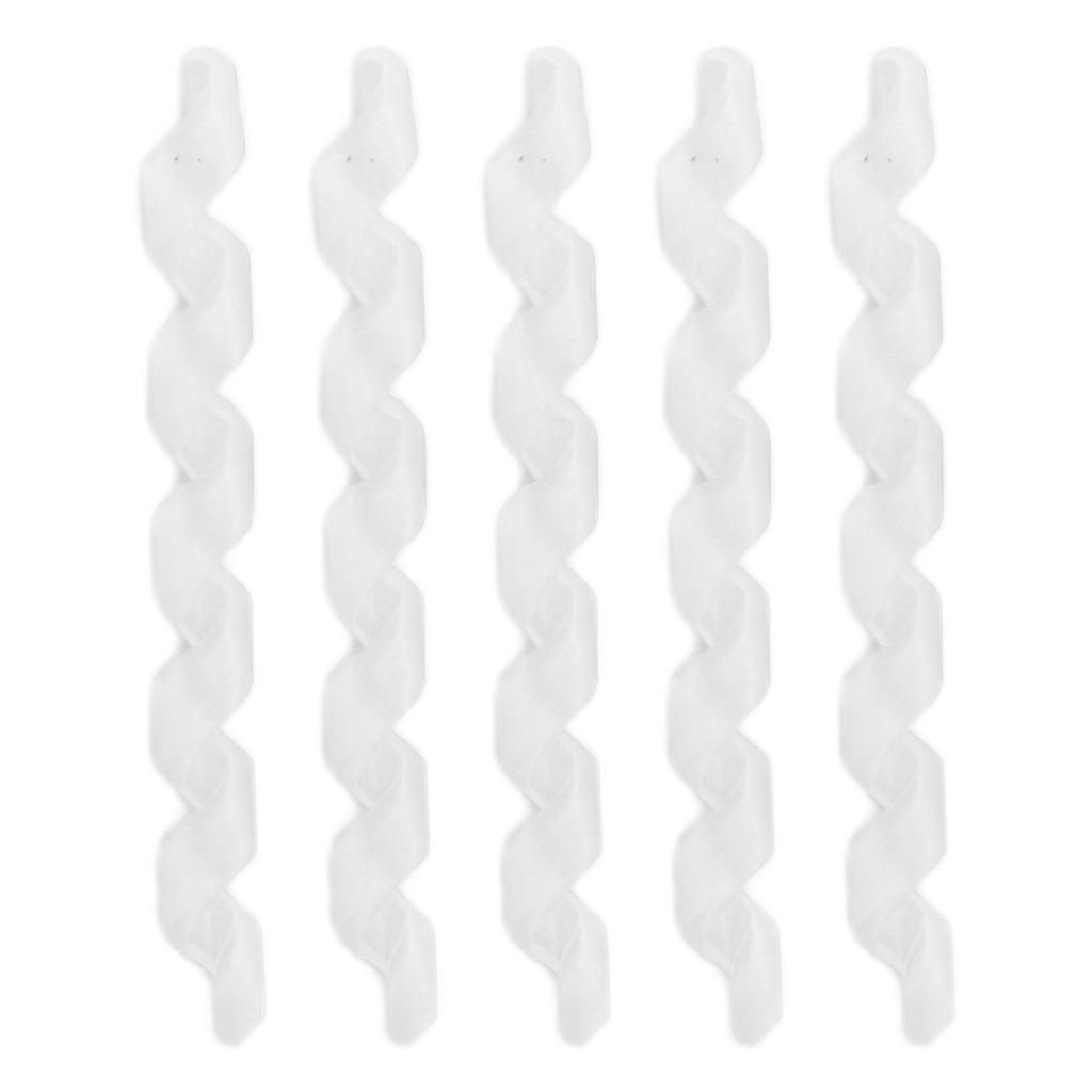 5 Pack Wrap Spiral Bicycle Cable Sleeve Anti Friction Durable Rubber Bicycle Cable Sleeve for Bike