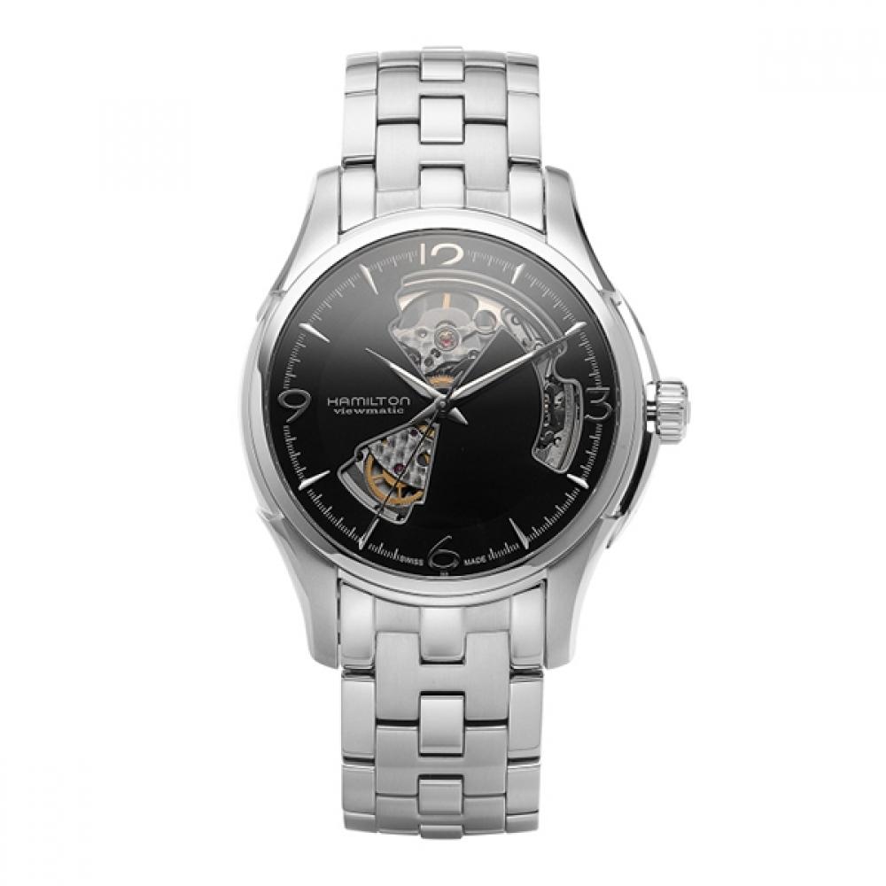 

Hamilton Men S Metal Watch jazzmaSter Open Heart H32565135 H32565135