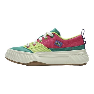 Fosso Retro Comfortable Durable Low-Top Canvas Shoes Women Sneakers Green Pink F12W422304FBT