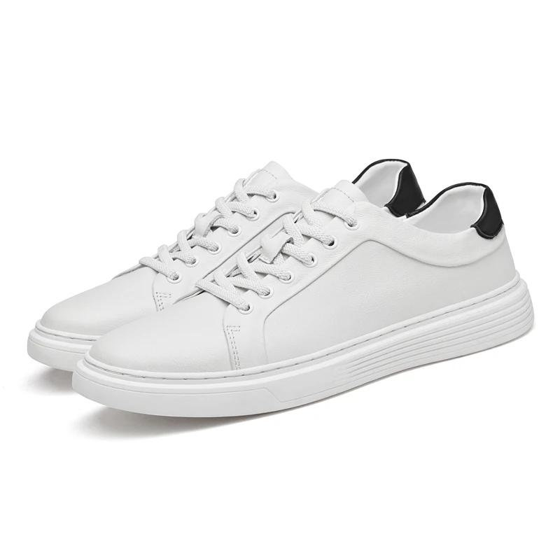 Genuine Leather Mens Shoes Luxury Stylish Sneakers Spring Autumn Outdoor Tenis Masculino Sport Shoes Fashion Vulcanized Footwear