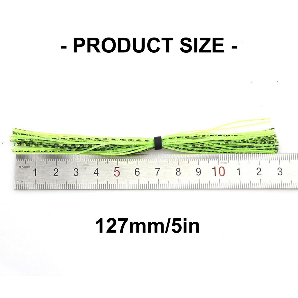 Fishing Accessories 44 Strands/Bundle Squid Silk Skirt Silicone Jig Skirts Tying Component Spinnerbaits Jig Squid Skirt