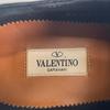 Great Valentino Garavani Leather Shoes Studs Black Leather Women 38 BDJ56RW Used