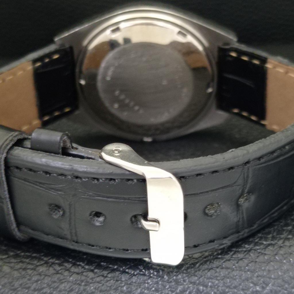 VINTAGE SEIKO 5 AUTOMATIC 6309A JAPAN MENS SILVER COLOR DIAL WATCH A500839-5 R154-a500839