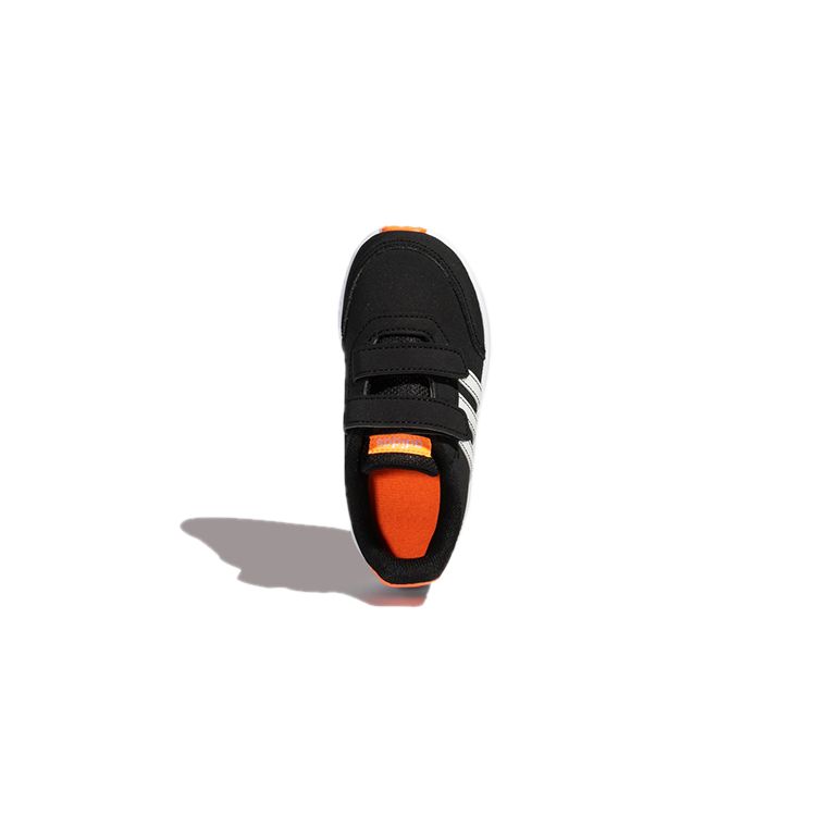adidas Neo Vs Switch 2 Versatile Breathable Velcro Durable Low-Top Walking Shoes Baby Shoes Black White EG1592