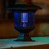 Solar Mosquito Killing Lamp Lawn Lamp Bug Zapper Utomhus insekt Fly Zapper Electric Shock Mosquito