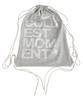 The Coldest Moment Tcm Flower Logo Gym Sack (Dirty White)