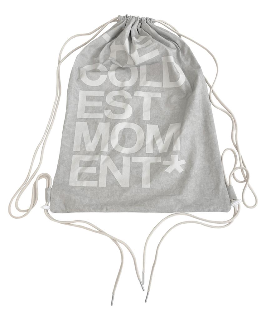 The Coldest Moment Tcm Flower Logo Gym Sack (Dirty White)