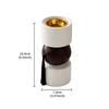 Resins Dumbbell Shape Aromatherapies Diffuser Bakhoor Burners with Tassels Arab Incenses Holder for Elegant Homes Decors