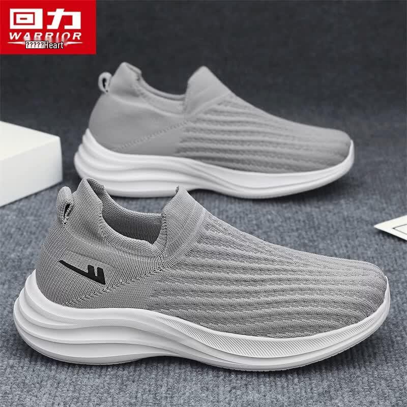 Warrior Men s 2026 Summer Slip-On Breathable Mesh Sport Shoes 42