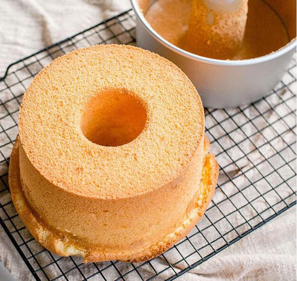Angel Food Cake Pan Christmas Aluminum Cake Mold Chiffon Baking Cake Mould