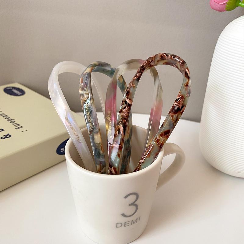Chinese-style New Chinese Retro U-shaped Acetate Hairpin Fashion Gold Label Simple Hairpin Hair Accessory