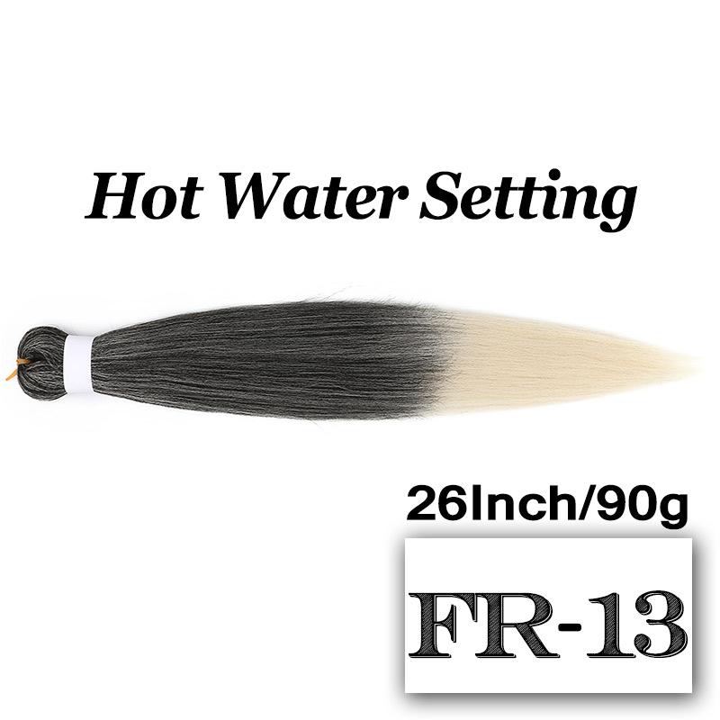 Braiding Hair Pre-stretched 26 Inch Hair Extensions for Afro Crochet Braids Synthetic Hair DIY Purple Pink Peach Red Jumbo Braid
