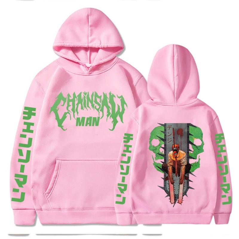 Denji Chainsaw Man Japanese Animation Men's Hoodie Sweatshirt Men Womnen Fashion Design Pullover Men's Fleece Hoodies