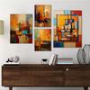 Abstract Geometric Structure Dividing Line Prints Poster Canvas Painting Modern Wall Art Pictures Living Room Bedroom Home Decor