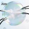 Portable Bubble Blower for Beach Automatic Smoke Machine, Handheld Air Cannon Blower, Rechargeable Maker Weddings Toy Kids Outdoor Party Games