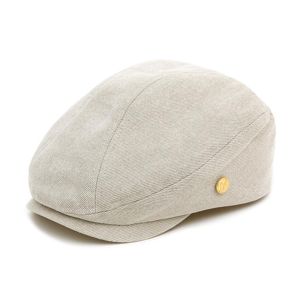 Chyami Jade Beige Hunting Cap