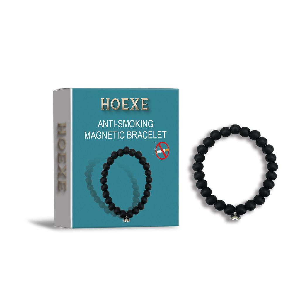 

Стильный браслет для магнитотерапии Hoexe для отказа от курения, унисекс дизайн