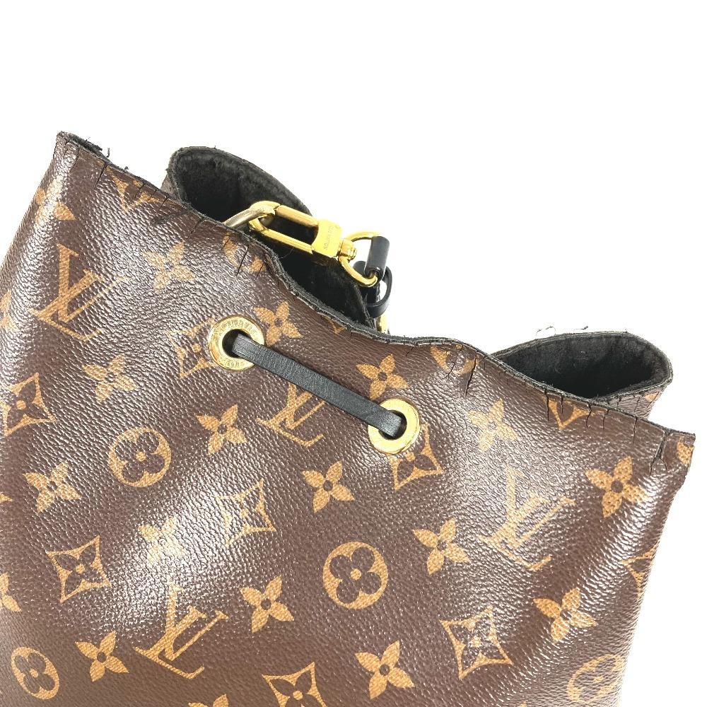 Louis Vuitton M44020 Monogram Neonoe 2WAY Drawstring Shoulder Bag Noir Black