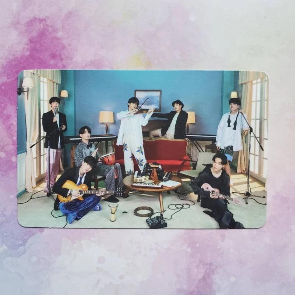 BTS BE Photo Card Essential Edition Deluxe Edition Official Photocard