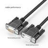 50cm to 300cm RJ45 to DB9 Serial Port Adapter Cord 8P8C Male to DB9 RS232 Male/Female Interfaces Extension Wire Line